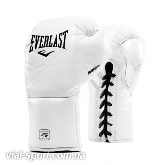 Професійні рукавички EVERLAST MX Pro Fight (мексиканського типу) білі