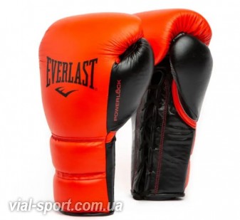 Професійні рукавички EVERLAST Powerlock-2 Pro Fight Gloves червоний