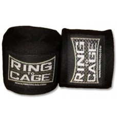 Бинти Мексиканські RING TO CAGE Handwraps Mexican Style Stretchable 180 " 457см RC60 Black