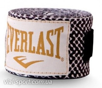 Боксерські бинти Everlast New 120 Black 3.05 м