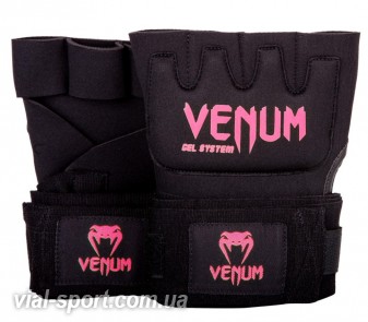 Гелеві бинти Venum Gel Kontact Glove Wraps Pink