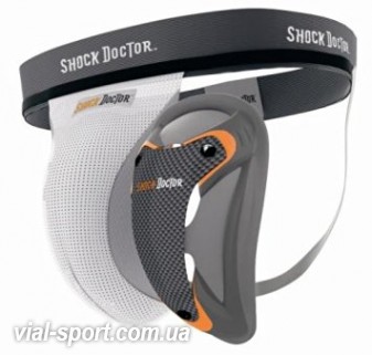 Захисний бандаж і черепашка SHOCK DOCTOR Ultra Supporter w / Ultra Carbon Flex Cup