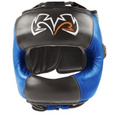 Боксерський шолом RIVAL RHGFS1 Face-Saver Boxing Headgear black-blue