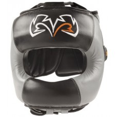 Боксерський шолом RIVAL RHGFS1 Face-Saver Boxing Headgear black-gray