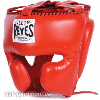 Шолом CLETO REYES Cheek Protection Headgear red