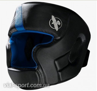 Шолом Hayabusa T3 Striking Headgear Black Blue