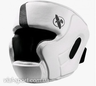 Шолом Hayabusa T3 Striking Headgear White Black