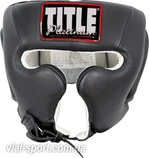 Шолом захисний TITLE Platinum Training Headgear чорний