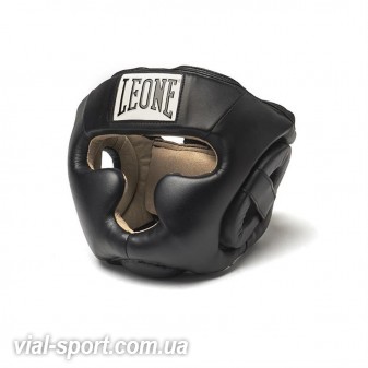 Боксерський шолом Leone Junior Black
