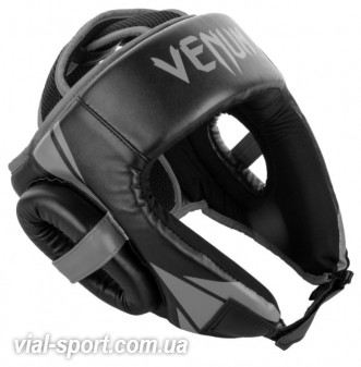 Шолом Venum Challenger Open Face Headgear Black / Grey