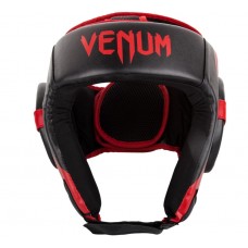 Шолом Venum Challenger Open Face Headgear Black / Red