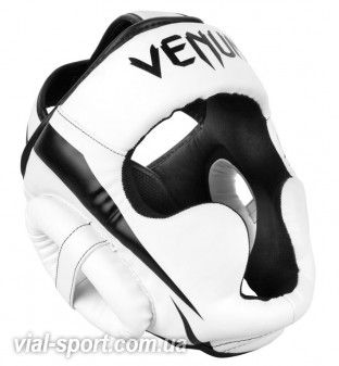 Шолом Venum Elite Headgear White Black