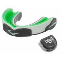 Капа EVERLAST Evergel Mouthguard green / gray