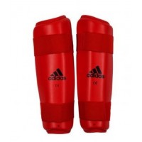 Захист гомілки поліуретан adidas. Колір червоний.