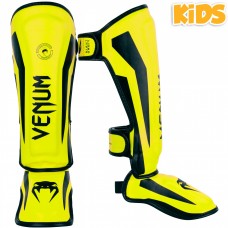 Захист гомілки для дітей Venum Elite Standup Shinguards Neo Yellow