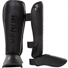 Захист гомілки і голеностопа Venum Challenger Standup Shinguards-Neo Black