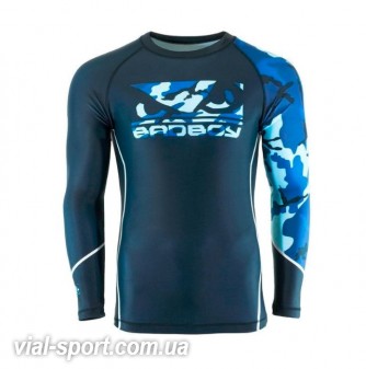 Рашгард Bad Boy soldier rashguard blue