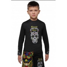 Рашгард BERSERK CROSS SKULL KIDS black