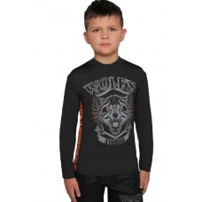 Рашгард Berserk Wolfs Stamina Kids black