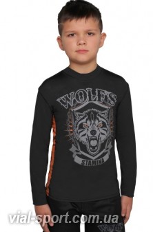 Рашгард Berserk Wolfs Stamina Kids black