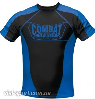 Рашгард Combat Sports rash guard-blue / black