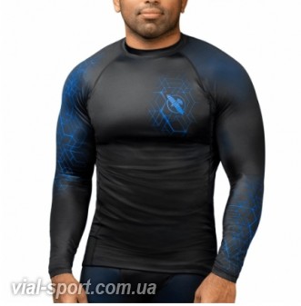 Рашгард Hayabusa Geo Long Sleeve Rashguard Blue