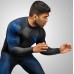 Рашгард Hayabusa Geo Long Sleeve Rashguard Blue