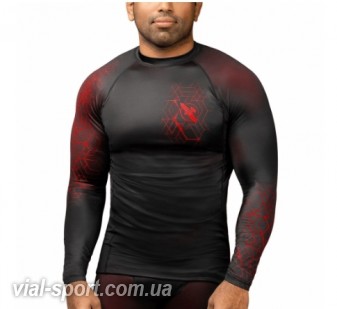 Рашгард Hayabusa Geo Long Sleeve Rashguard Red