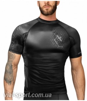 Рашгард Hayabusa Geo Short Sleeve Rashguard Grey