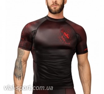 Рашгард Hayabusa Geo Short Sleeve Rashguard Red