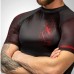 Рашгард Hayabusa Geo Short Sleeve Rashguard Red