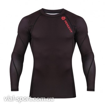 Рашгард Peresvit Core long sleeve black-red