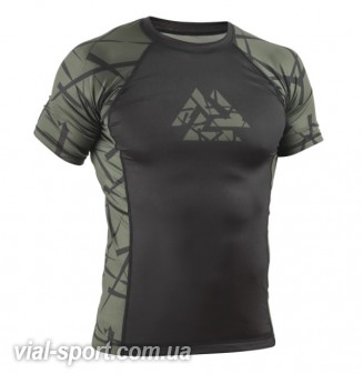 Рашгард Peresvit Rival rashguard riffle green shortsleeve