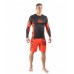 Рашгард Peresvit Rival rashguard riffle orange longsleeve