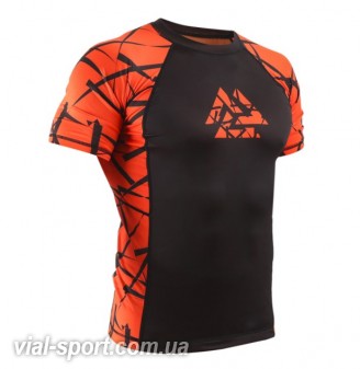 Рашгард Peresvit Rival rashguard riffle orange shortsleeve