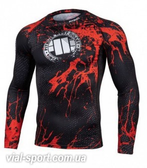 Рашгард PIT BULL Blood Dog Long Sleeve Rashguard