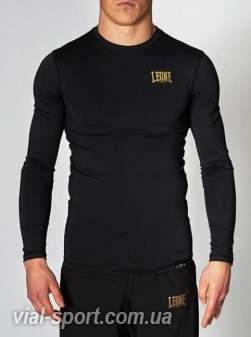 Рашгард з довгим рукавом Leone Black / Gold