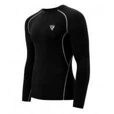 Рашгард з довгим рукавом RDX lycra black