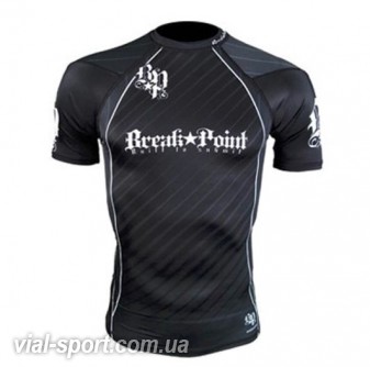 Рашгард з коротким рукавом Break Point New Rash Guard Black 