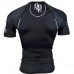 Рашгард з коротким рукавом Break Point New Rash Guard Black 