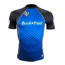 Рашгард з коротким рукавом Break Point New Rash Guard Blue 