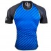 Рашгард з коротким рукавом Break Point New Rash Guard Blue 