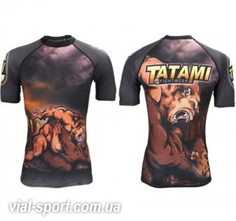 Рашгард з коротким рукавом TATAMI Wrestlers Rash Guard 