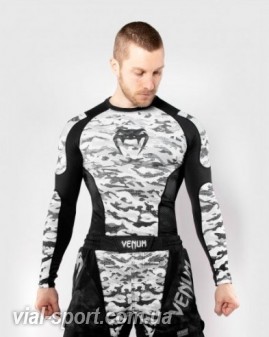 Рашгард Venum Defender Rashguard Long Sleeves Urban Camo