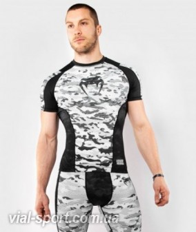 Рашгард Venum Defender Rashguard Short Sleeves Urban Camo