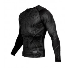 Рашгард Venum Devil Rashguard Long Sleeves Black Black