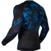 Рашгард Venum Devil Rashguard Long Sleeves Blue Black