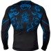 Рашгард Venum Devil Rashguard Long Sleeves Blue Black