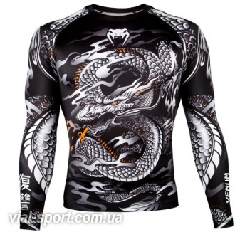 Рашгард Venum Dragons Flight Rashguard Long Sleeves Black