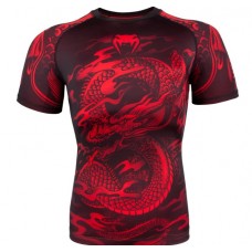 Рашгард Venum Dragons Flight Rashguard Short Sleeves Red